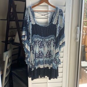 Pre loved Free People boho midi dress